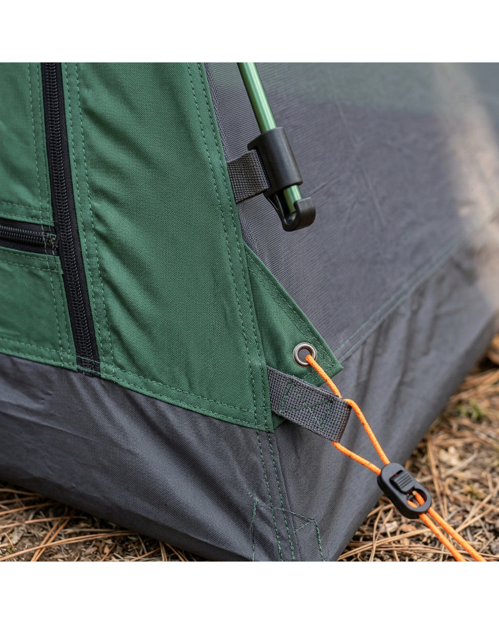 Lnbxk Two Person Dome Tent Forest Green - Detail view
